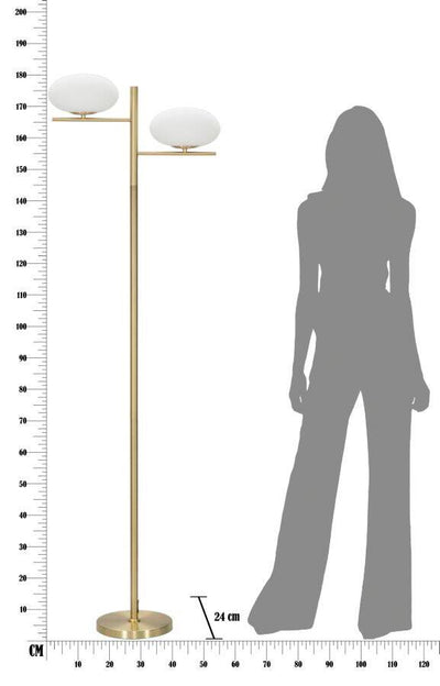 Lampa podłogowa GLAMY OVAL, 180 cm