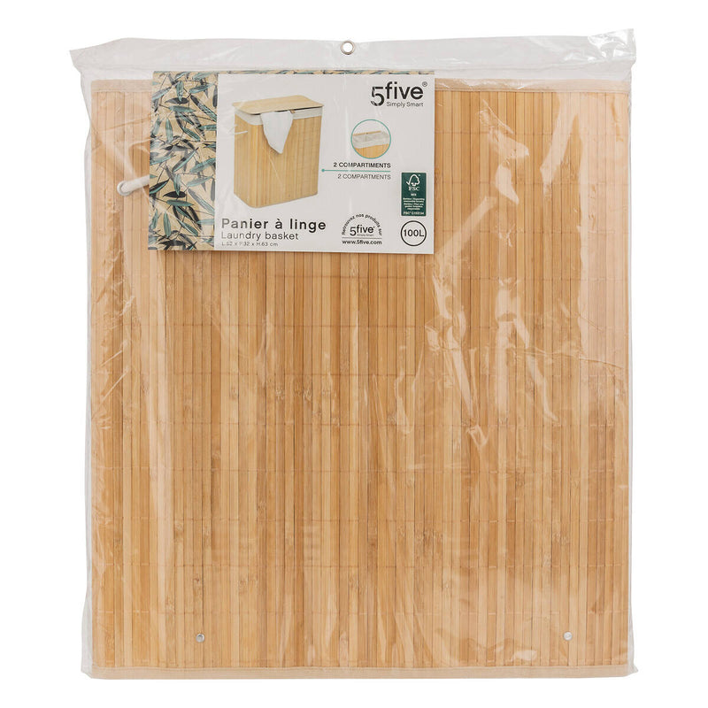 Bambusowy kosz na pranie BAMBOO, 100 l