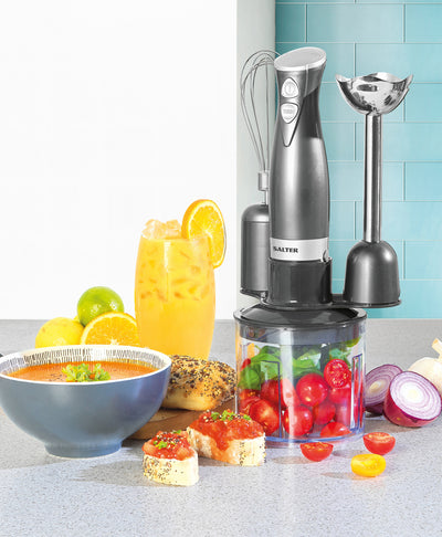 Blender ręczny 350 W SALTER COSMOS 3 w 1, 5 elementów