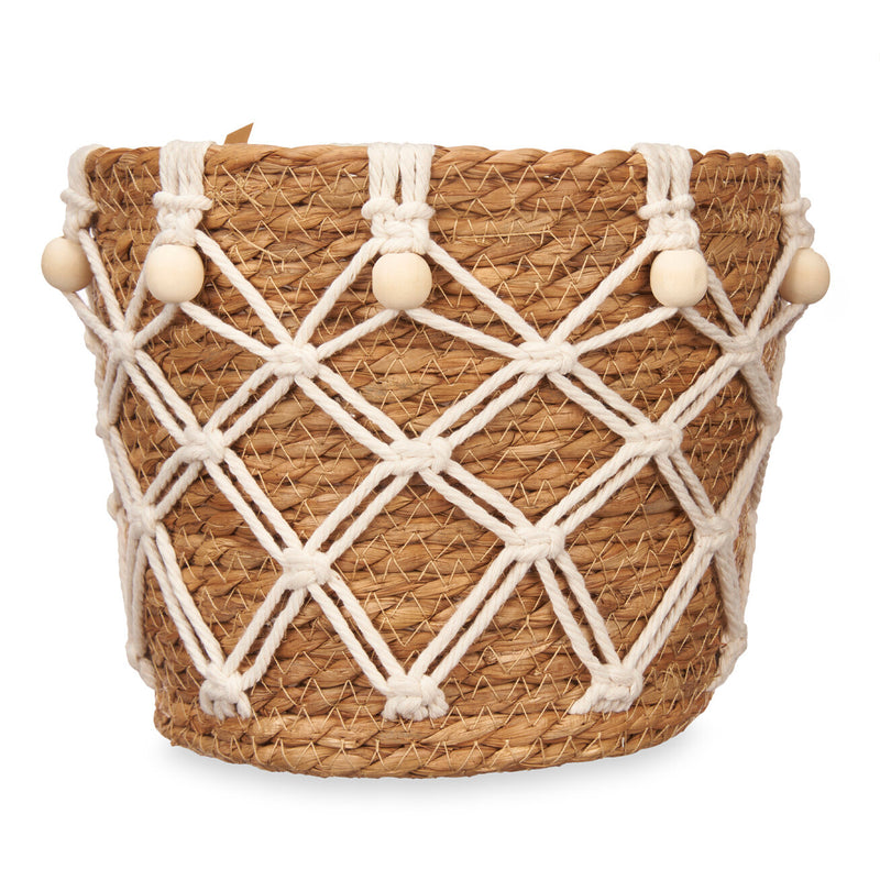 Osłonka na doniczkę boho MACRAME, Ø 21 cm