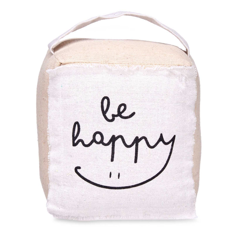 Stoper do drzwi BE HAPPY, 14,5 x 16 x 19 cm