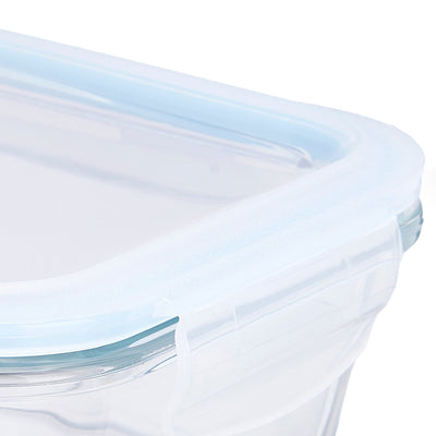 Szklany pojemnik na żywność hermetyczny LUNCH BOX, 1 l