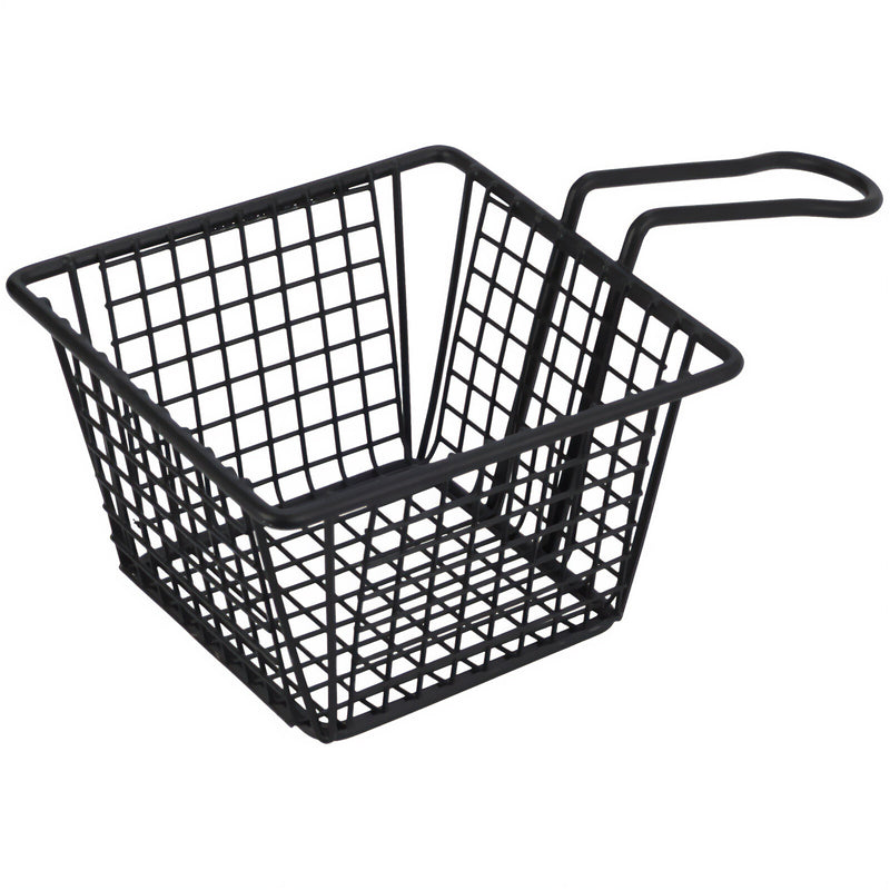 BASKET METAL BLACK COATED