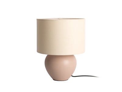 Lampa stołowa ALMA ceramiczna podstawa, Ø 25 cm