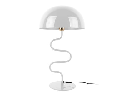 Lampa stołowa grzybek TWIST, metalowa, wys. 54 cm