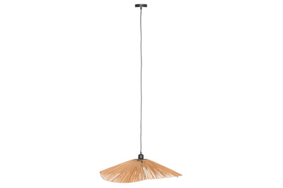 Lampa sufitowa z rafii LEIJA, Ø 68 cm