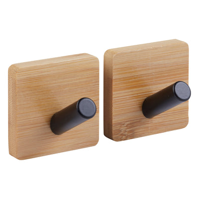 Zestaw 2 haczyków samoprzylepnych STIKY, 2 uchwyty x 4,5 x 4,5 cm