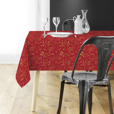 Obrus ze złotym wzorem, 140 x 240 cm, NAELLE