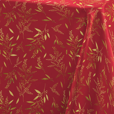 Obrus ze złotym wzorem, 140 x 240 cm, NAELLE