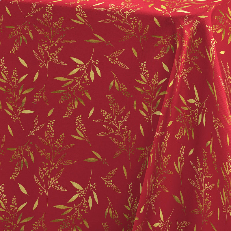 Obrus ze złotym wzorem, 140 x 240 cm, NAELLE