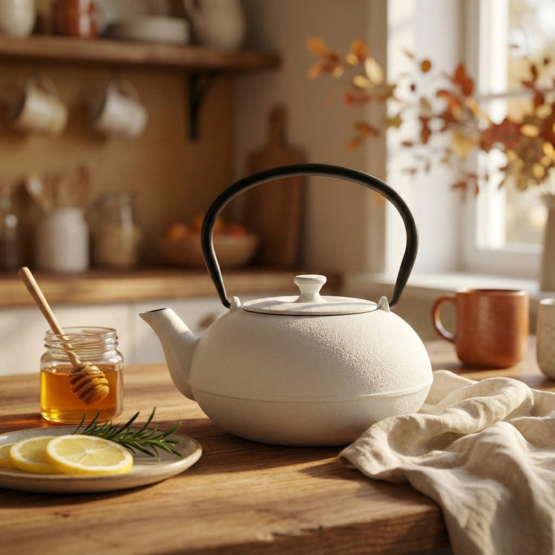 Czajnik żeliwny z zaparzaczem NOMI, 800 ml