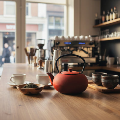 Czajnik żeliwny z zaparzaczem NOMI, 800 ml