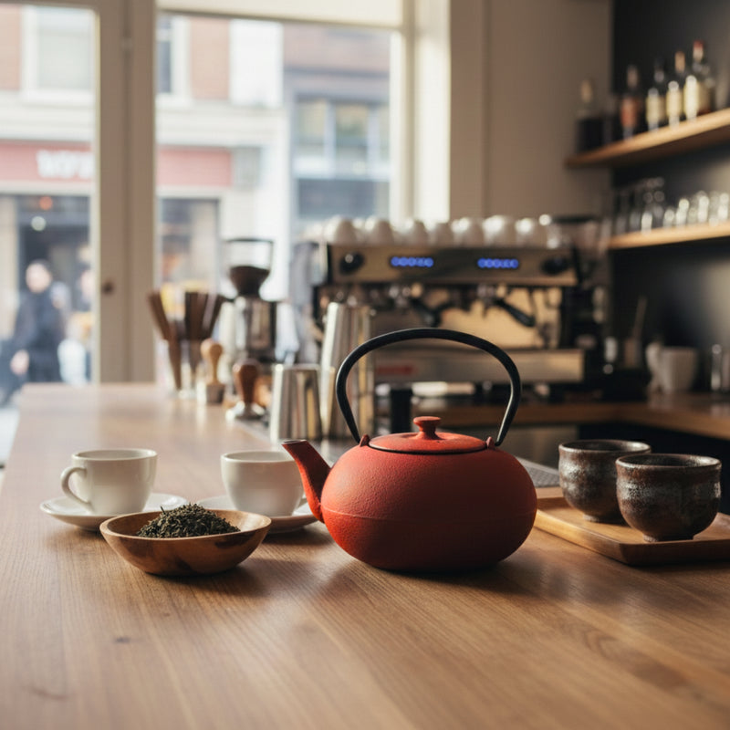 Czajnik żeliwny z zaparzaczem NOMI, 800 ml