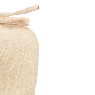 Poduszki na krzesło z pikowaniem i troczkami, 40 × 40 cm