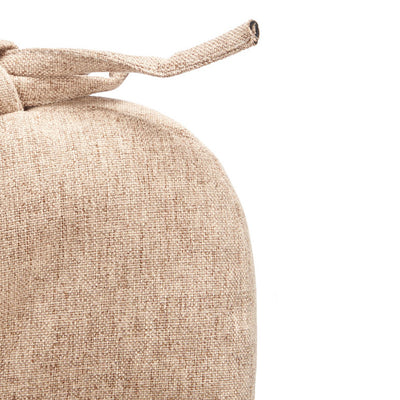 Poduszki na krzesło z pikowaniem i troczkami, 40 × 40 cm