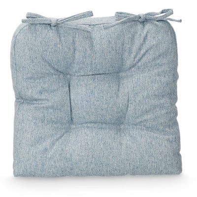 Poduszki na krzesło z pikowaniem i troczkami, 40 × 40 cm