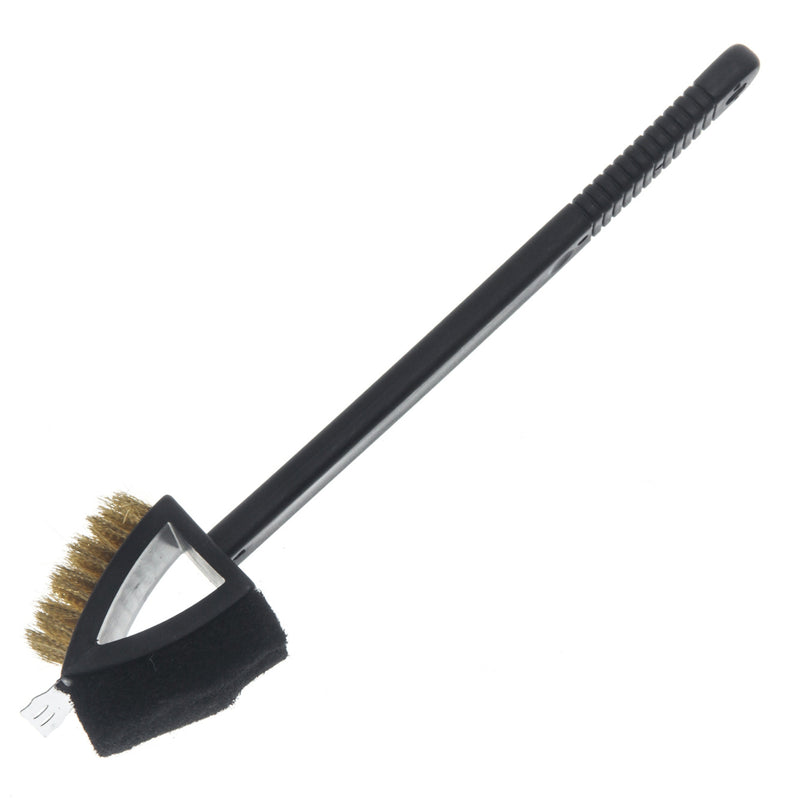 Metalowa szczotka do czyszczenia grilla MUSTANG, 37,5 cm