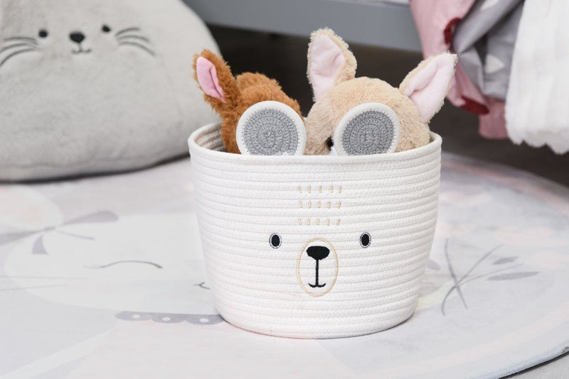 Kosz do pokoju dziecięcego TEDDY, Ø 25 cm