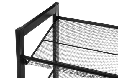 Metalowy stojak na buty MIMMI, 2 poziomy, 74 cm