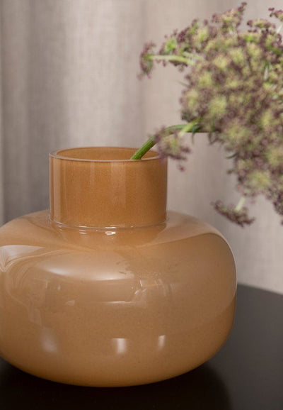 Wazon dekoracyjny z barwionego szkła ILMA, 16 cm