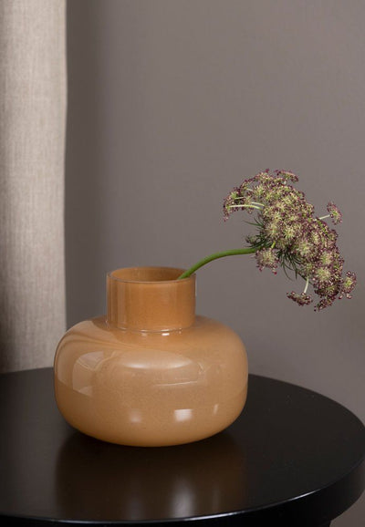 Wazon dekoracyjny z barwionego szkła ILMA, 16 cm