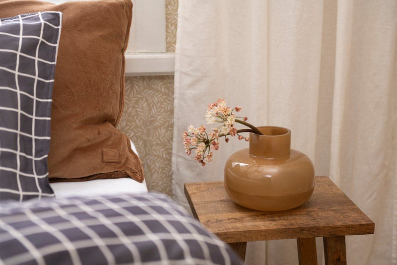 Wazon dekoracyjny z barwionego szkła ILMA, 16 cm