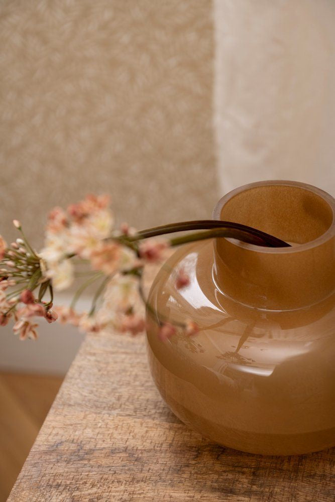 Wazon dekoracyjny z barwionego szkła ILMA, 16 cm