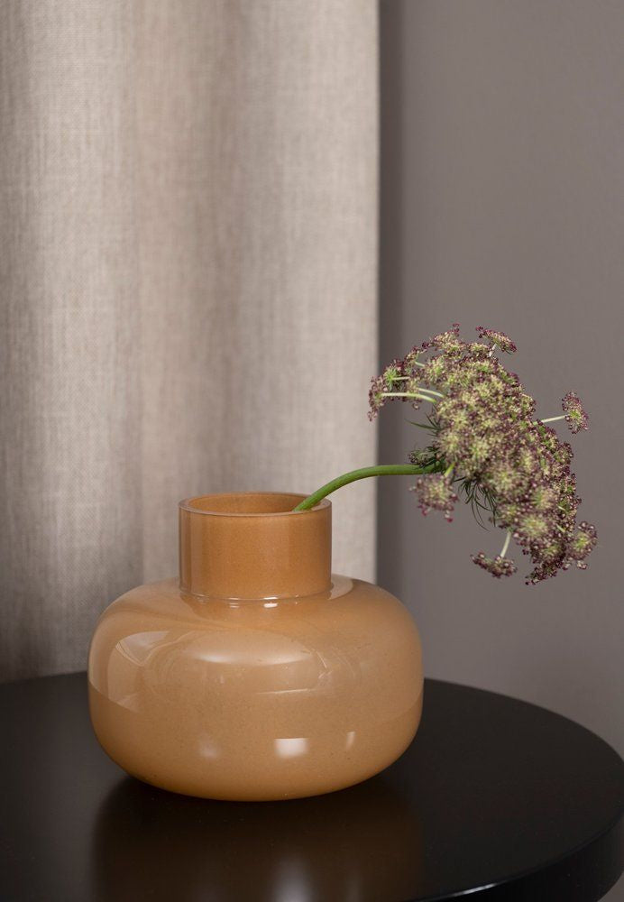 Wazon dekoracyjny z barwionego szkła ILMA, 16 cm