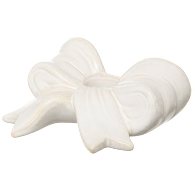 Świecznik w kształcie kokardy RUSETTI