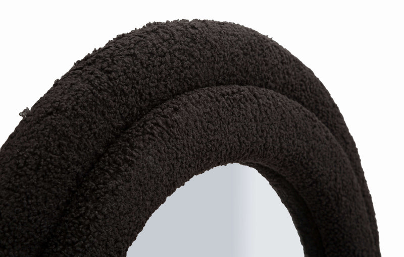 Lustro ścienne w materiałowej ramie TEDDY, 160 cm