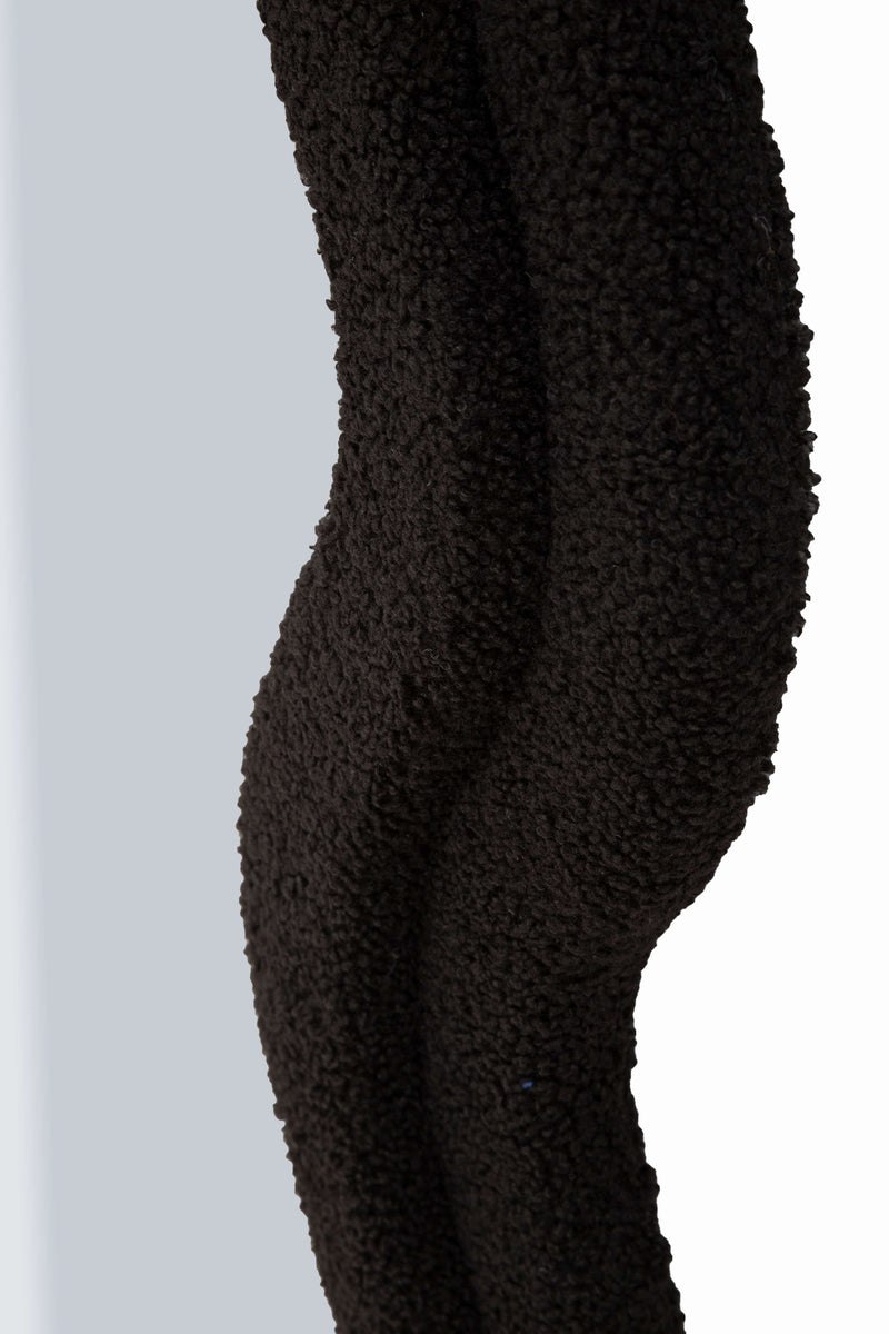 Lustro ścienne w materiałowej ramie TEDDY, 160 cm