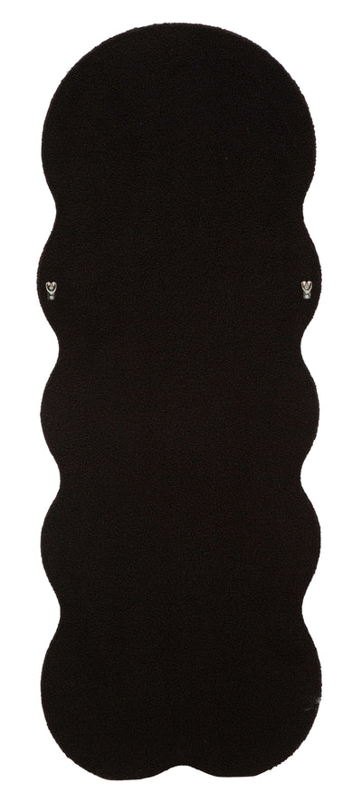 Lustro ścienne w materiałowej ramie TEDDY, 160 cm