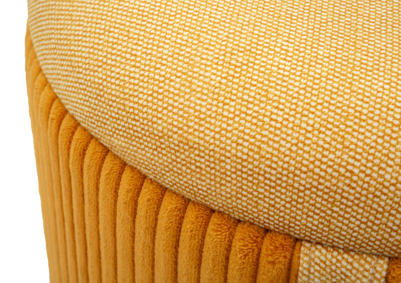 Zestaw puf ze schowkiem BOLZANO, Ø 38 cm, Ø 32 cm