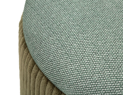 Zestaw puf ze schowkiem BOLZANO, Ø 38 cm, Ø 32 cm