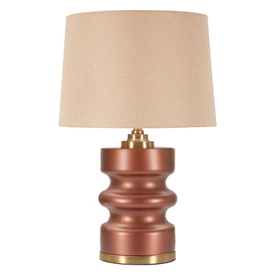 Lampa stołowa z abażurem, Ø 36 cm 