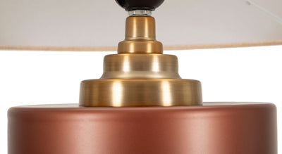 Lampa stołowa z abażurem, Ø 36 cm 