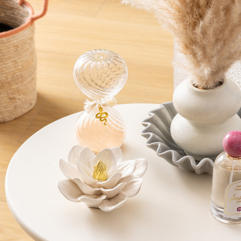 Ceramiczny kwiat lotos THE FLORAL COLLECTION