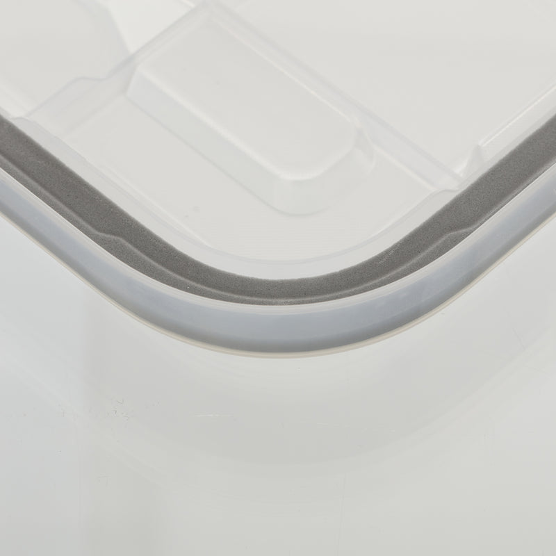 Pojemnik plastikowy z pokrywą PROTECT, 18 l