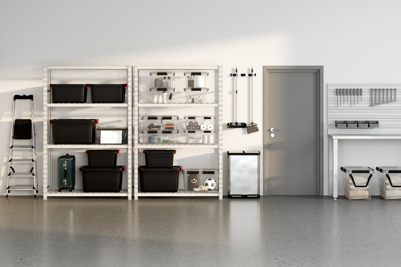 Pojemnik plastikowy z pokrywą PROTECT, 18 l