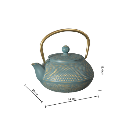 Żeliwny czajnik do herbaty JADE, 800 ml