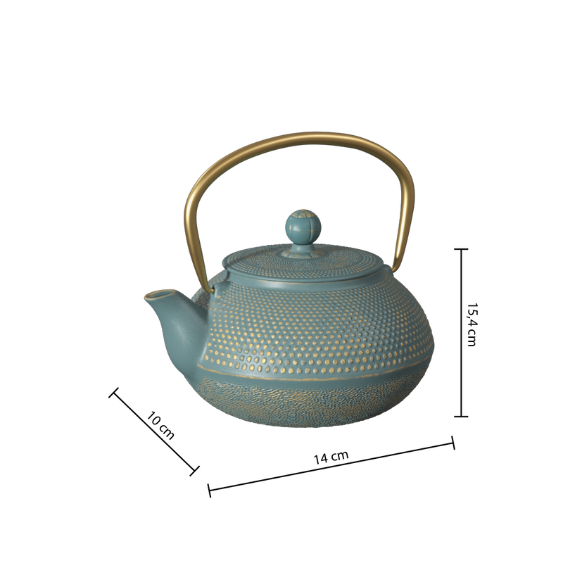 Żeliwny czajnik do herbaty JADE, 800 ml