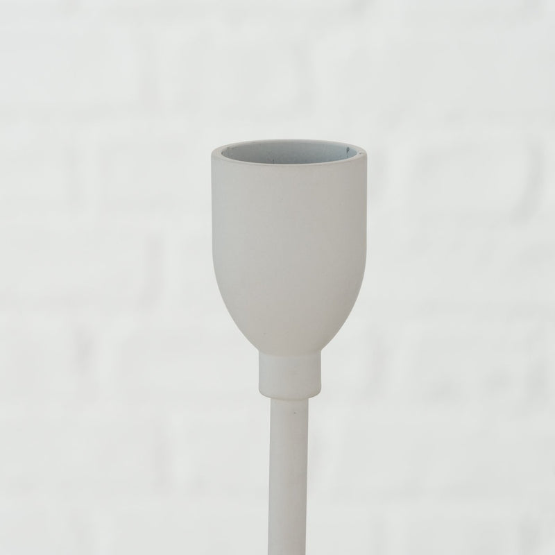 Metalowe świeczniki na świece obiadowe, MALTE