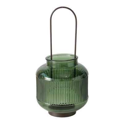 Świecznik szklany na tealight ZENOR, 29 cm