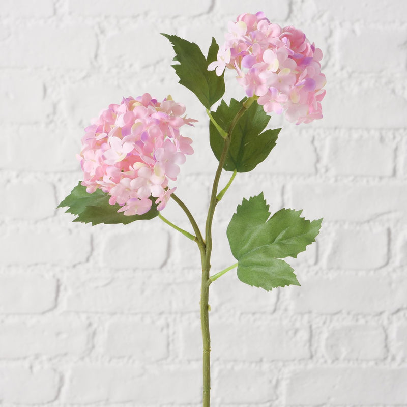 Sztuczna hortensja na łodydze, 35 cm
