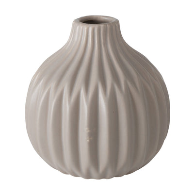 Ceramiczny wazon z tłoczonym wzorem ESKO, Ø 11 cm