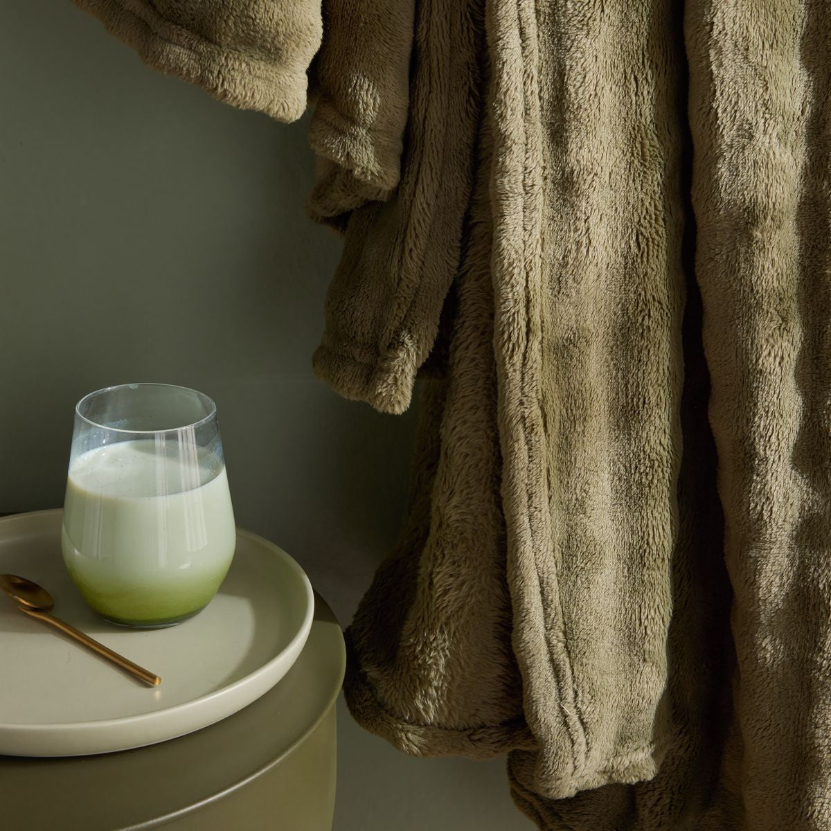 Koc z tłoczonym wzorem, 130 x 180 cm, DOUCELIN