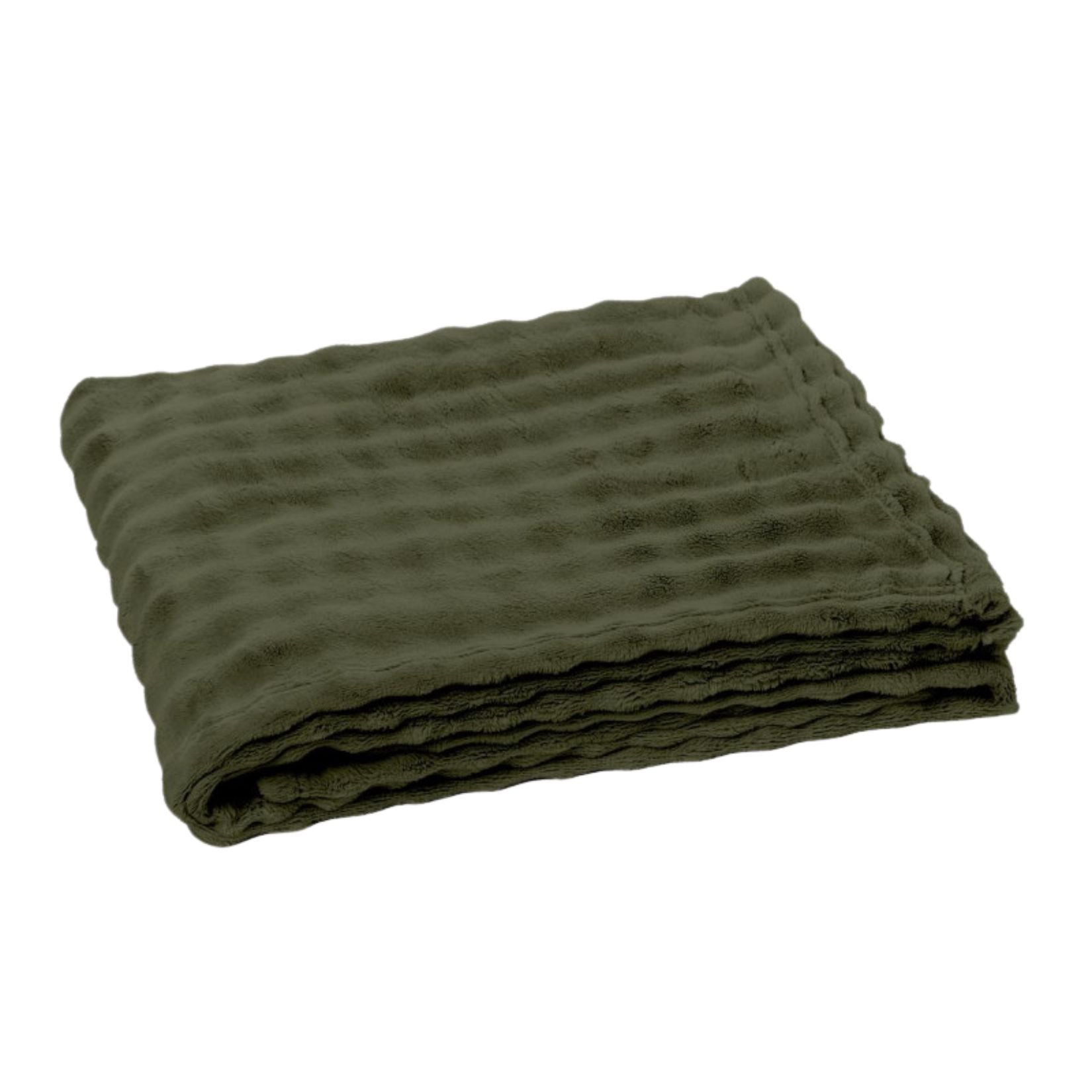 Koc z tłoczonym wzorem, 130 x 180 cm, DOUCELIN