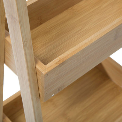 OUTLET Regał do łazienki GREEN HARMONY, 3 półki, bambus