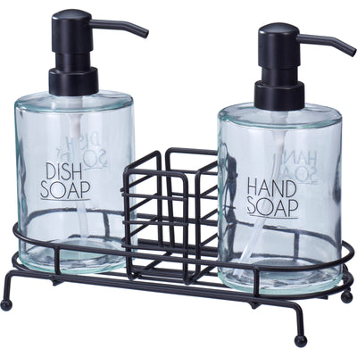 2 szklane dozowniki ZOVO