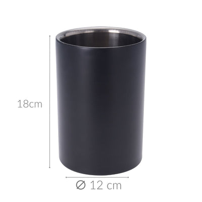 Stojak na wino COOLER, stal nierdzewna, 18 cm